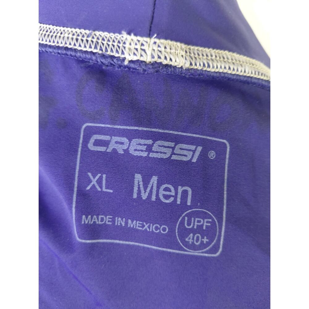 MEN'S CRESSI RASHGUARD SHIRT - Picture 8 of 9